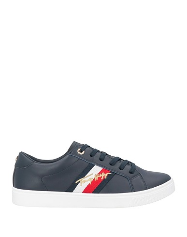 TOMMY HILFIGER Sneakers Navy 92% Leather, 8% Polyurethane