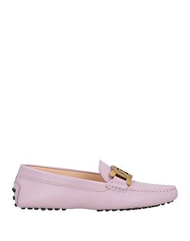 TOD'S Loafers Lilac Leather