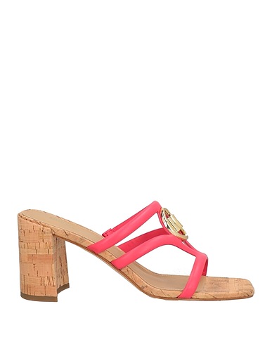 MICHAEL MICHAEL KORS Mule e zoccoli Corallo 100% Pelle di pecora