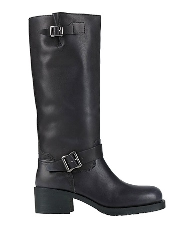 ASH Bottes Noir Cuir