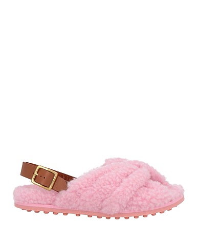 TOD'S Sandals Pink Shearling