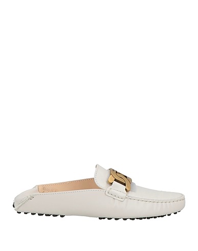 TOD'S Mules and clogs Off white Leather