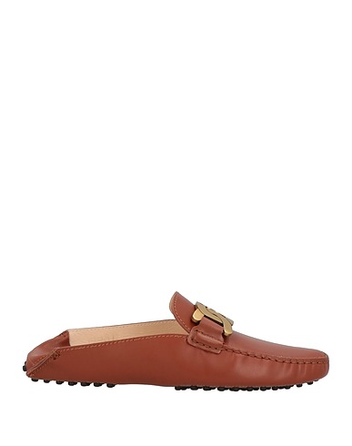 TOD'S Mule e zoccoli Marrone Pelle