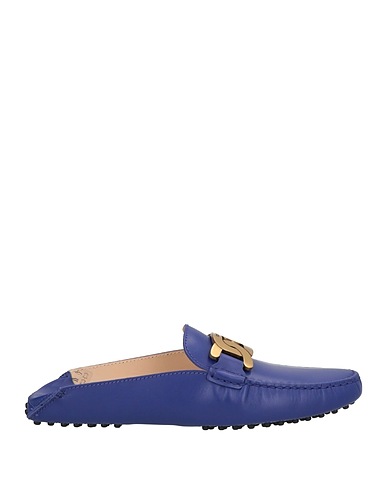 TOD'S Mule e zoccoli Viola Pelle
