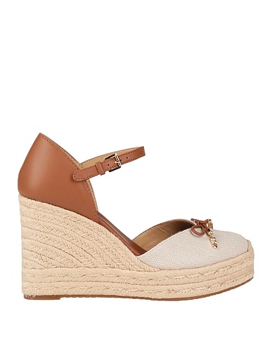MICHAEL MICHAEL KORS Espadrilles Braun 100% Ziegenleder, Gewebefasern