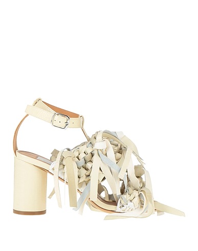 MAISON MARGIELA Sandals Cream Leather