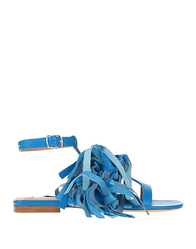 MAISON MARGIELA Sandals Blue Leather