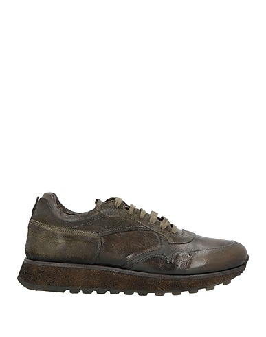 CORVARI Sneakers Dark green Leather