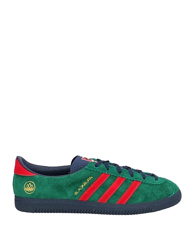 ADIDAS ORIGINALS Sneakers Grün Leder, Gewebefasern