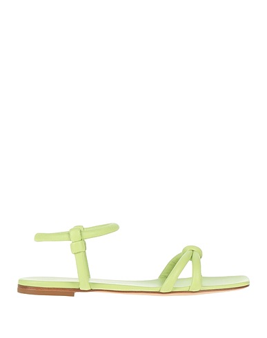 GIANVITO ROSSI Sandals Green Leather