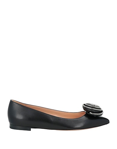 GIANVITO ROSSI Ballet flats Black Leather