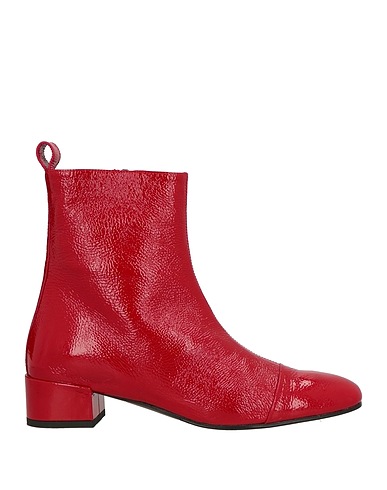FRU Stivaletti Rosso Pelle