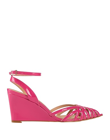 OVYÉ Sandals Fuchsia Textile fibres