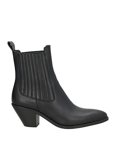 SEMICOUTURE Ankle boot Black Leather