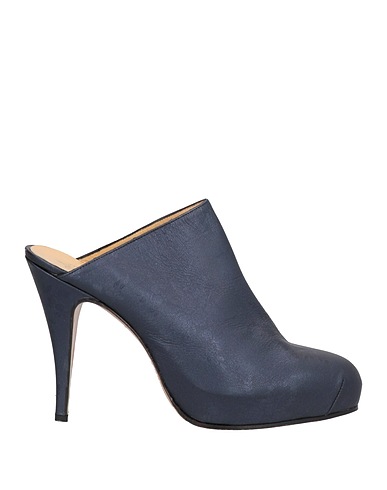 VIVIENNE WESTWOOD Mules and clogs BY GUIDO PASQUALI Midnight blue Leather