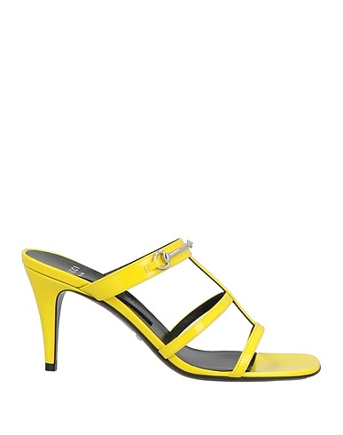 GUCCI Sandali Giallo Pelle