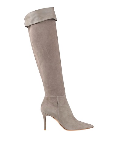 GIANVITO ROSSI Stivali Grigio Pelle