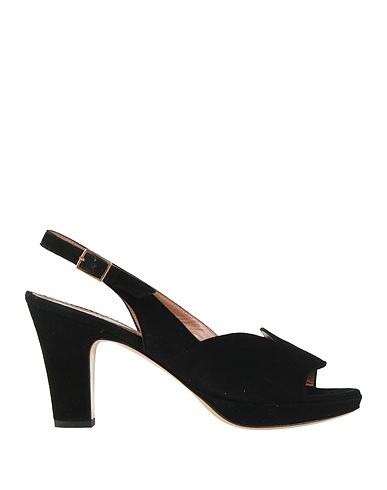MARIA CRISTINA Sandals Black Leather