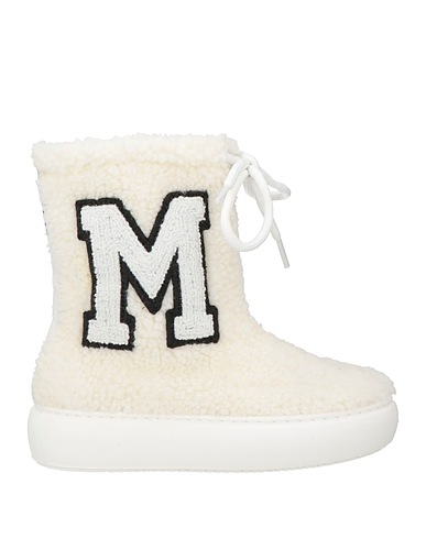 MSGM Stivali Bianco Fibre tessili