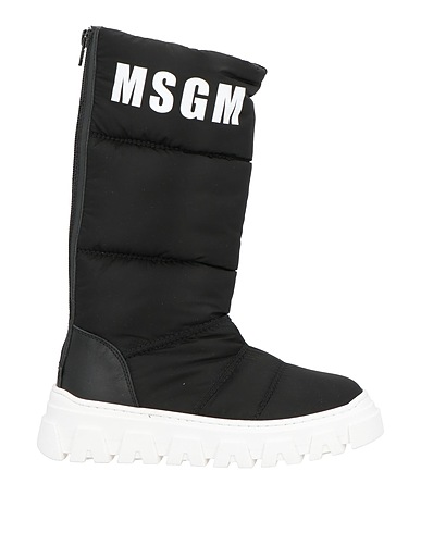 MSGM Boots Black Textile fibres