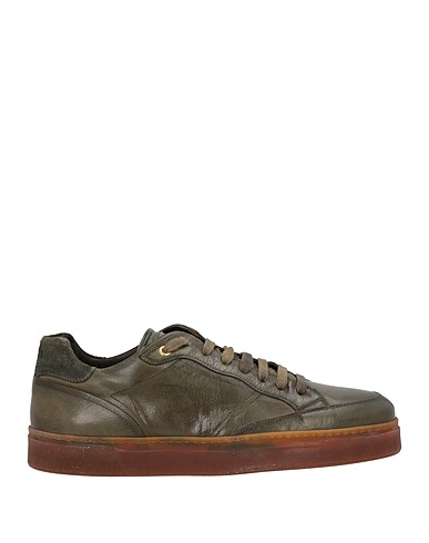 CORVARI Sneakers Verde scuro Pelle
