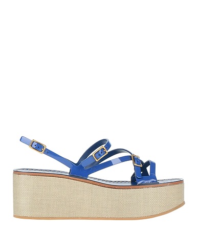 TOD'S Sandals Bright blue Leather