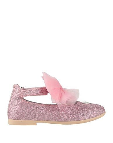 MONNALISA Formal shoes Pink 40% Polyurethane, 30% Cotton, 30% Acrylic, Polyamide