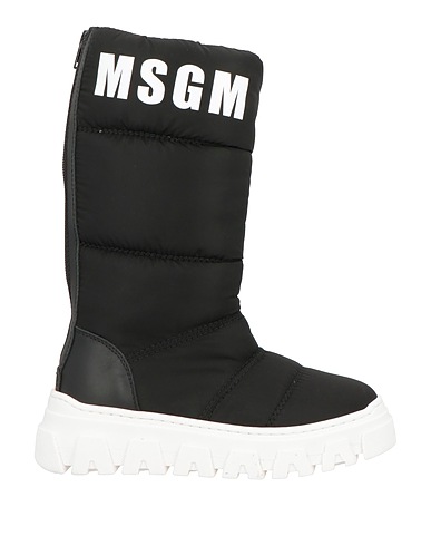 MSGM Boots Black Textile fibres