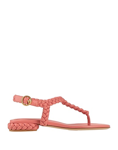 GIANVITO ROSSI Flip flops Antique rose Leather