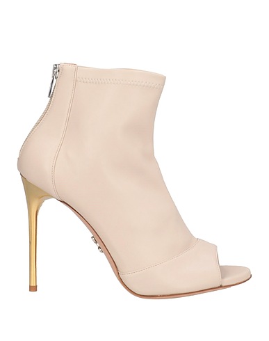 SERGIO LEVANTESI Ankle boot Beige Leather