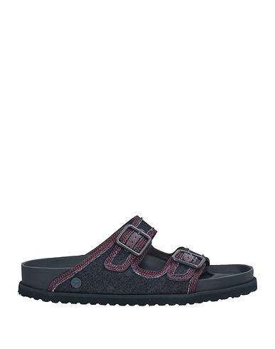 1774 BIRKENSTOCK Sandals Blue Textile fibres, Leather