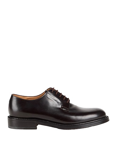 HUGGS Laced shoes Dark brown Leather