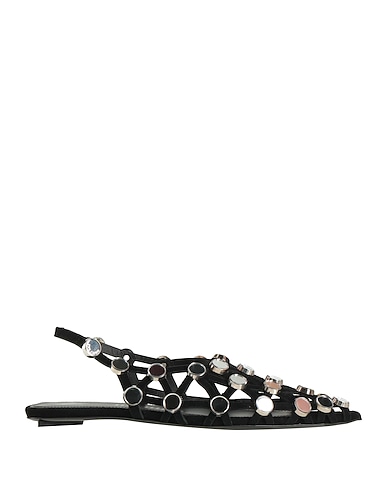 THE ATTICO Footwear Black Leather