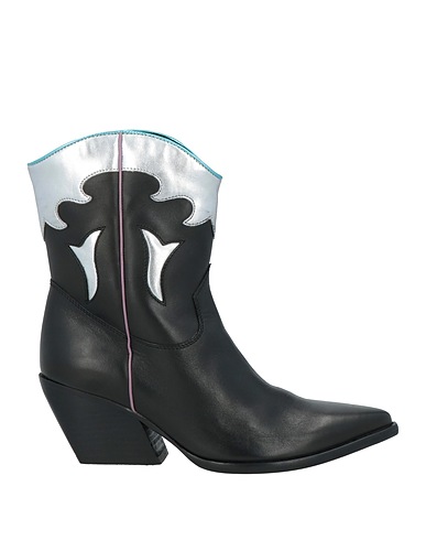 ACTITUDE by TWINSET Ankle boot Black Other Fibres