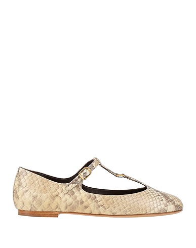 CHLOÉ Footwear Beige Leather