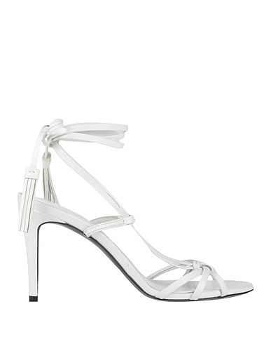 TWINSET Sandali Bianco Pelle