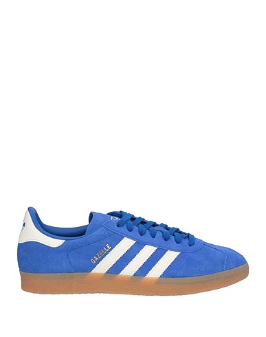 ADIDAS ORIGINALS Sneakers Bright blue Leather, Textile fibers