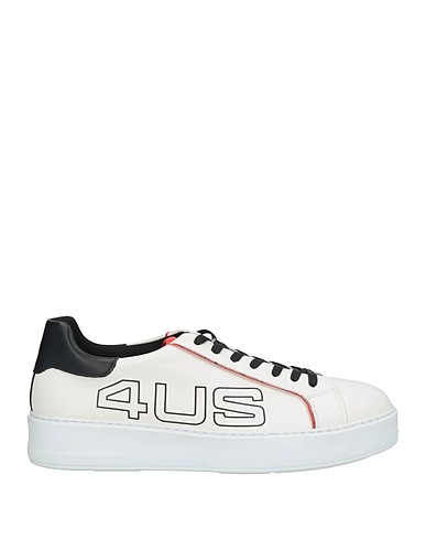 PACIOTTI 4US Sneakers White Calfskin