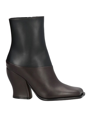 LOEWE Ankle boot Dark brown Leather