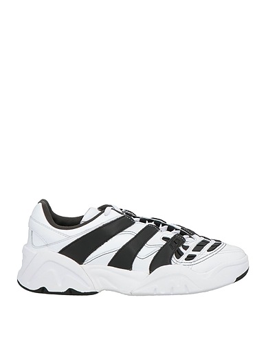 ADIDAS ORIGINALS Sneakers Weiß Leder, Gewebefasern