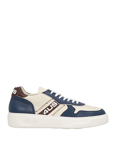 PACIOTTI 4US Sneakers Navy blue Calfskin
