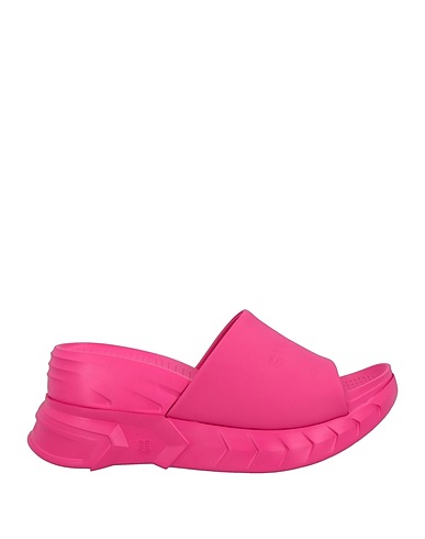 GIVENCHY Sandals Magenta Calfskin