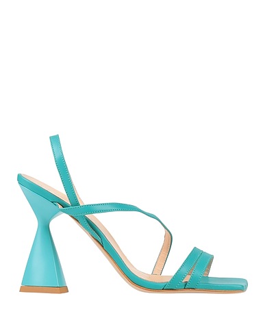 MARC ELLIS Sandali Verde Pelle