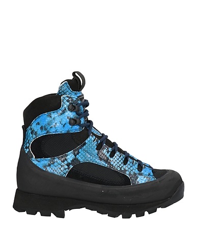 DIEMME Stiefelette Blau Leder, Andere Fasern