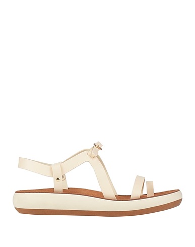 ANCIENT GREEK SANDALS Sandals Ivory Cowhide