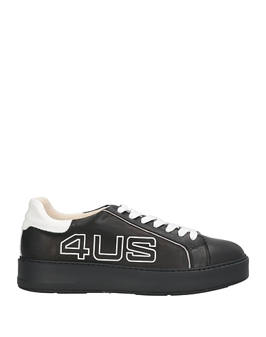 PACIOTTI 4US Sneakers Black Calfskin