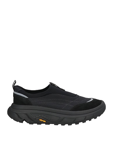 DIEMME Sneakers Black Leather, Textile fibers