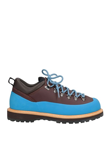 DIEMME Ankle boot Blue Leather, Plastic