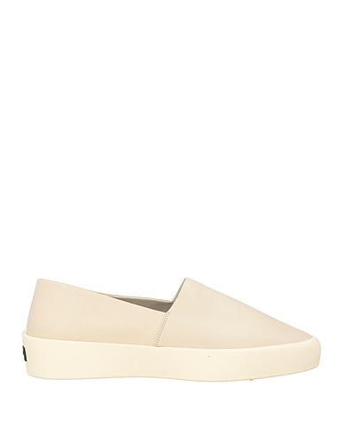 FEAR OF GOD Loafers Light grey Leather