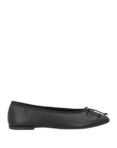 OVYÉ Ballet flats Black Leather